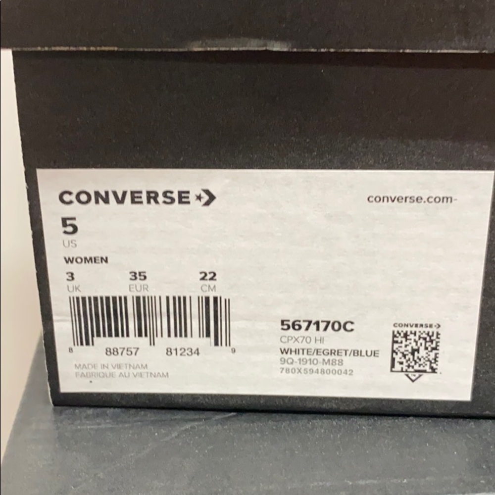 Converse CPX70 HI Optical White Women's - Picture 9 of 15